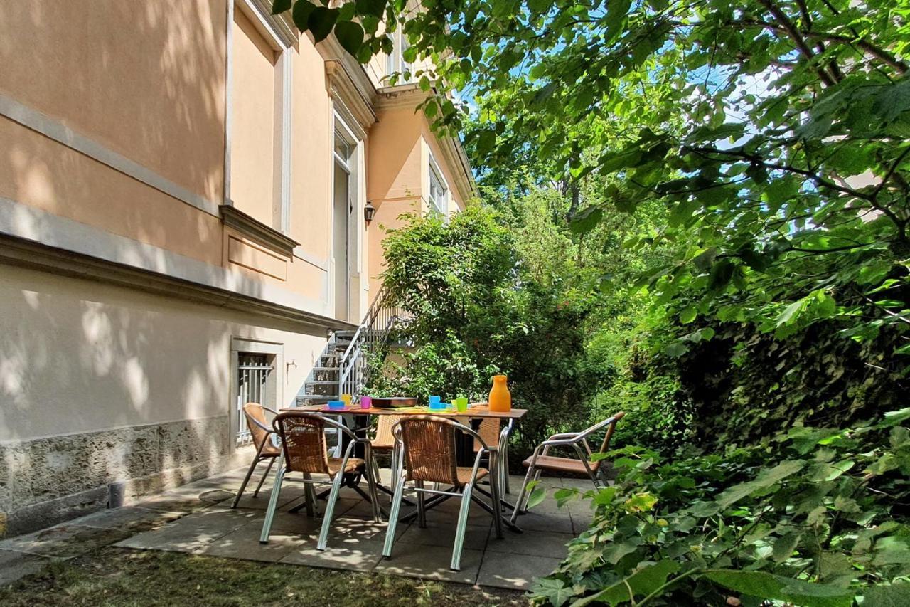 Ferienwohnungen Villa Haniel Carl 德累斯顿 外观 照片