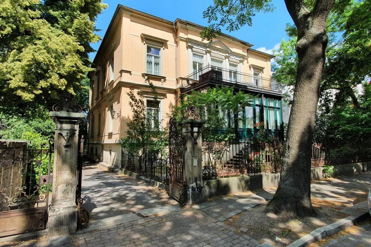Ferienwohnungen Villa Haniel Carl 德累斯顿 外观 照片